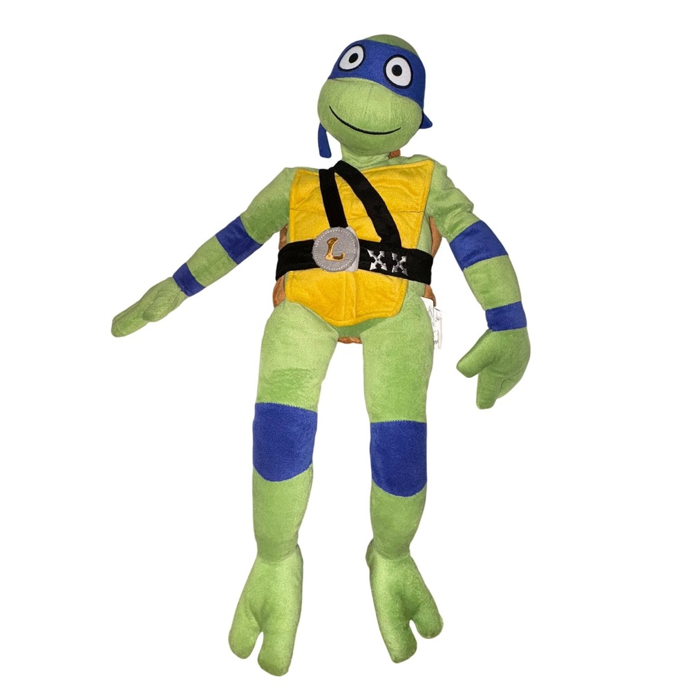 Teenage Mutant Ninja Turtles Leonardo Plush 32" 2023 Nickelodeon TMNT Large 
Toy